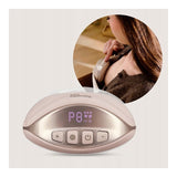 Pompa de san, Lionelo, Fidi Free Slim Duo, Portabila, Cu accesorii, Hands-free, Trifazata, Panou control, Autonomie pana la 3 h, 9 functii de masaj, Silentioasa- 40 db, Capacitate 150 ml, Roz