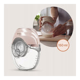 Pompa de san, Lionelo, Fidi Free Slim Duo, Portabila, Cu accesorii, Hands-free, Trifazata, Panou control, Autonomie pana la 3 h, 9 functii de masaj, Silentioasa- 40 db, Capacitate 150 ml, Roz