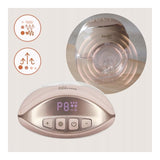 Pompa de san, Lionelo, Fidi Free Slim Duo, Portabila, Cu accesorii, Hands-free, Trifazata, Panou control, Autonomie pana la 3 h, 9 functii de masaj, Silentioasa- 40 db, Capacitate 150 ml, Roz