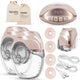 Pompa de san, Lionelo, Fidi Free Slim Duo, Portabila, Cu accesorii, Hands-free, Trifazata, Panou control, Autonomie pana la 3 h, 9 functii de masaj, Silentioasa- 40 db, Capacitate 150 ml, Roz