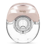 Pompa de san, Lionelo, Fidi Free Slim Duo, Portabila, Cu accesorii, Hands-free, Trifazata, Panou control, Autonomie pana la 3 h, 9 functii de masaj, Silentioasa- 40 db, Capacitate 150 ml, Roz