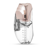 Pompa de san, Lionelo, Fidi Free Slim Duo, Portabila, Cu accesorii, Hands-free, Trifazata, Panou control, Autonomie pana la 3 h, 9 functii de masaj, Silentioasa- 40 db, Capacitate 150 ml, Roz