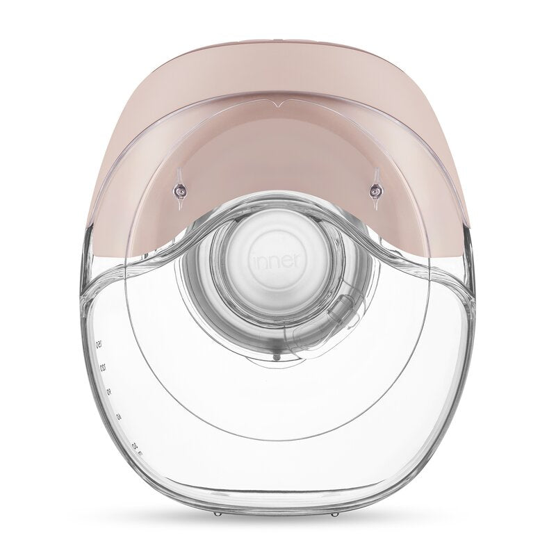 Pompa de san, Lionelo, Fidi Free Slim Duo, Portabila, Cu accesorii, Hands-free, Trifazata, Panou control, Autonomie pana la 3 h, 9 functii de masaj, Silentioasa- 40 db, Capacitate 150 ml, Roz