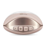 Pompa de san, Lionelo, Fidi Free Slim Duo, Portabila, Cu accesorii, Hands-free, Trifazata, Panou control, Autonomie pana la 3 h, 9 functii de masaj, Silentioasa- 40 db, Capacitate 150 ml, Roz