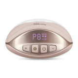 Pompa de san, Lionelo, Fidi Free Slim Duo, Portabila, Cu accesorii, Hands-free, Trifazata, Panou control, Autonomie pana la 3 h, 9 functii de masaj, Silentioasa- 40 db, Capacitate 150 ml, Roz