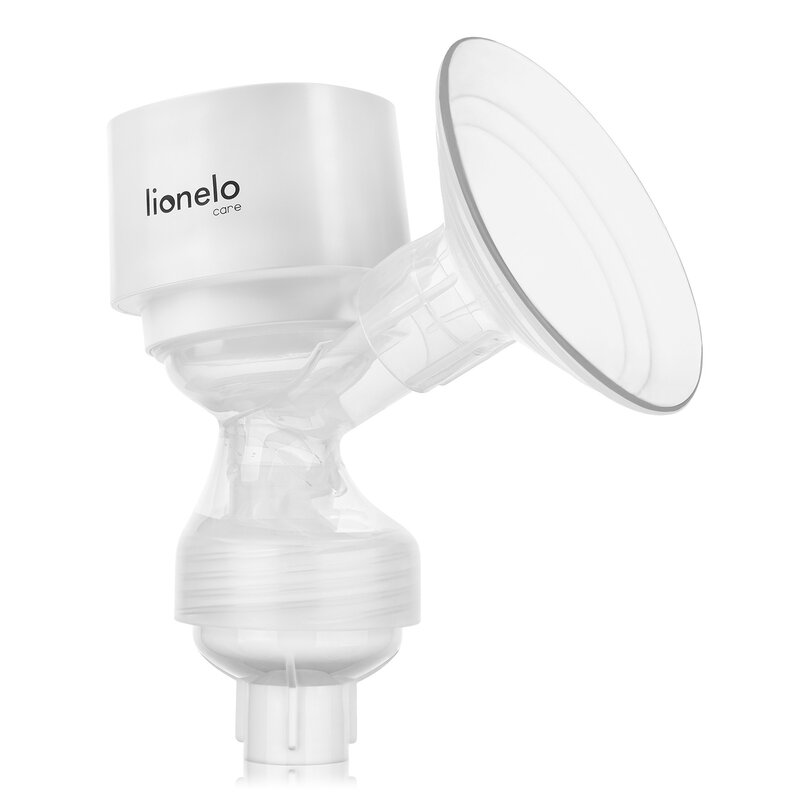 Pompa de san, Lionelo, Fidi One, Trifazata, Functie de masaj, Cu 9 niveluri de intensitate, Cu memorie a ultimelor setari, Autonomie pana la 120 min, Afisaj LED, Cu accesorii, Gri Pal