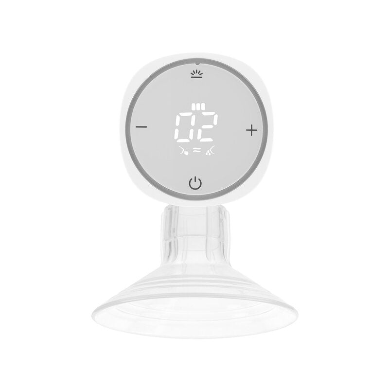 Pompa de san, Lionelo, Fidi One, Trifazata, Functie de masaj, Cu 9 niveluri de intensitate, Cu memorie a ultimelor setari, Autonomie pana la 120 min, Afisaj LED, Cu accesorii, Gri Pal