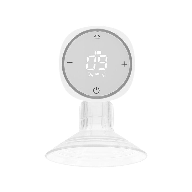 Pompa de san, Lionelo, Fidi One, Trifazata, Functie de masaj, Cu 9 niveluri de intensitate, Cu memorie a ultimelor setari, Autonomie pana la 120 min, Afisaj LED, Cu accesorii, Gri Pal