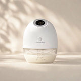 Pompa de san, Petite&Mars, Gaia Duo, Portabila, Cu 3 moduri, Panou control, Autonomie pana la 2.5 h, 9 functii de masaj, Silentioasa- 55db, Capacitate 180 ml, Alb