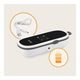 Pompa dubla de san, Lionelo, Twee Free, Hands Free, Electrica, Cu 9 nivele de aspiratie, 3 moduri de functionare, Afisaj LED, Functionare pana la 120 min, Silentioasa, Fara BPA, Include 2 recipiente de 150 ml, Cablu USB, Alb/Gri