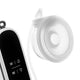 Pompa dubla de san, Lionelo, Twee Free, Hands Free, Electrica, Cu 9 nivele de aspiratie, 3 moduri de functionare, Afisaj LED, Functionare pana la 120 min, Silentioasa, Fara BPA, Include 2 recipiente de 150 ml, Cablu USB, Alb/Gri