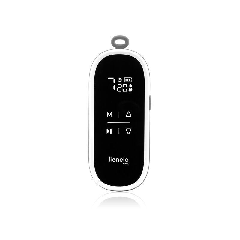 Pompa dubla de san, Lionelo, Twee Free, Hands Free, Electrica, Cu 9 nivele de aspiratie, 3 moduri de functionare, Afisaj LED, Functionare pana la 120 min, Silentioasa, Fara BPA, Include 2 recipiente de 150 ml, Cablu USB, Alb/Gri