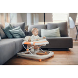 Premergator, FreeON, Fancy, Cu muzica si lumini, Cu roti, Conform cu standardul european de securitate EN1273:2020, Beige