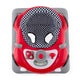 Premergator, Feedo, Pliabil, Cu panou de joaca inclus, Cu inaltime reglabila in 3 pozitii, Cu sistem de franare, Dezvolta abilitatile motorii si senzoriale, Greutate maxima suportata 12 kg, 6 luni+, Red