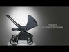 Carucior 2 in 1, Lionelo, Mika Plus, Cadru din aluminiu, Cu landou intarit si salteluta moale, Reversibil, Cu sistem de ventilatie 3D, Cu accesorii, Pana la 22 kg, Conform cu EN1888-1 EN1888-2, EN1466, Negru