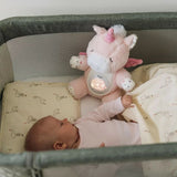 Jucarie multifuncionala, Cu proiector muzical, Free2Play, Din plus, Cu 7 modele de proiectie, Cu sunete si melodii, Unicorn