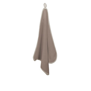 Prosopel copii, Qmini, Dimensiune 40x40cm, Din tricot termo-terry din bambus, Materiale certificate Oeko Tex Standard 100, Mocha