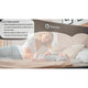 Protectie laterala pat, Lionelo, Hanna, Cu buzunar accesorii, 150x66 cm, Conform cu standardul european de securitate BS7072, Bej