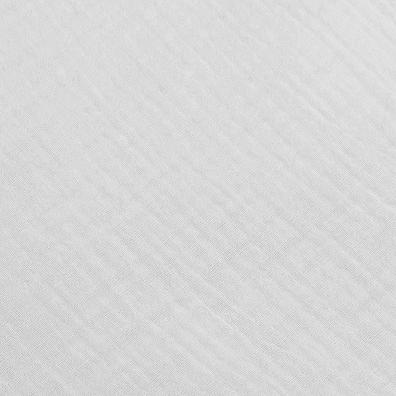 Protectie laterala, New Baby, Pentru patut, Tip Bumper impletit, Din muselina, Din materiale certificate Oeko Tex Standard 100, Lungime 210 cm, White
