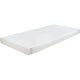 Protectie saltea, Bubaba, Impermeabila, Pentru patut de dimensiunea 120x60 cm, Din poliuretan, Spalare la 95 grade, 0 luni+, White