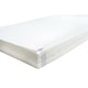 Protectie saltea, Bubaba, Impermeabila, Pentru patut de dimensiunea 120x60 cm, Din poliuretan, Spalare la 95 grade, 0 luni+, White