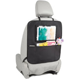 Protectie scaun auto, FreeON, Bancheta si spatar, Cu organizator, 3 in 1, Dimensiune 123x48.5 cm, Negru