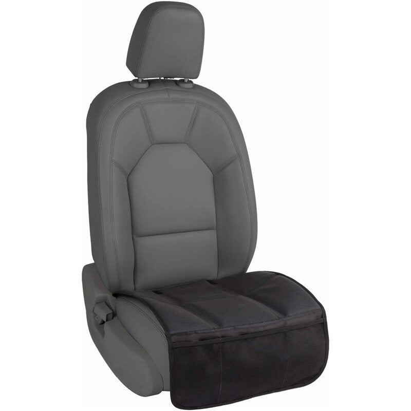 Protectie scaun auto, FreeON, Bancheta si spatar, Cu organizator, 3 in 1, Dimensiune 123x48.5 cm, Negru