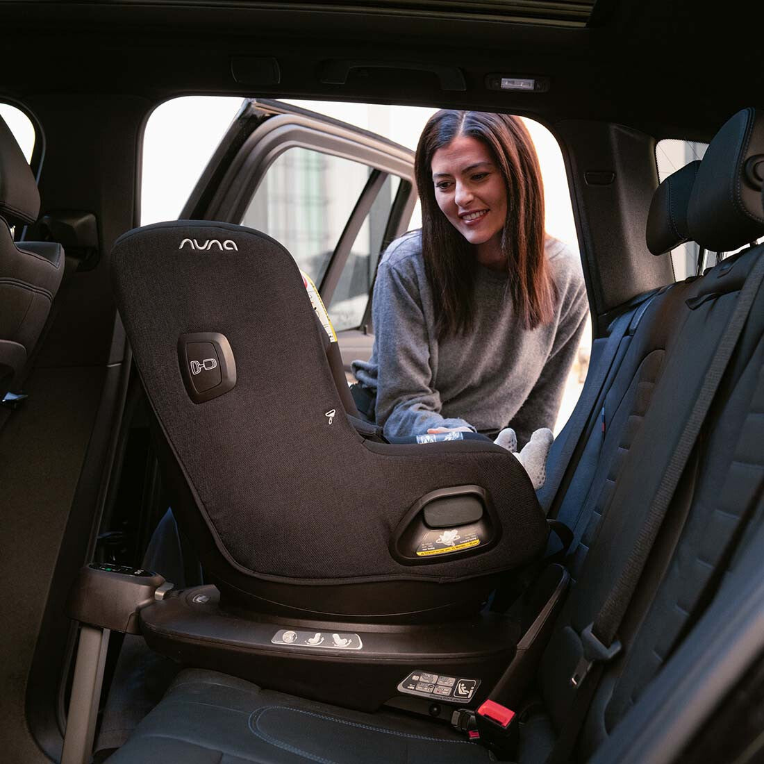 Nuna - Scaun auto PRUU Thunder, 40-105 cm, testat ADAC si certificat R129 - gogobaby.ro