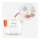 Pungi sterilizare microunde, Lionelo, Thermbag, Fara BPA, Sterilizare in 90 de sec., Elimina 99,9% dintre bacterii, Reutilizabile, 21x29 cm, 8 buc.