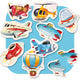 Puzzle pentru copii, 2 Ani+, Puzzlika - Transport aerian