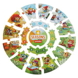 Puzzle, Puzzlika, 2 Ani+, Cele 4 Anotimpuri