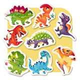 Puzzle pentru copii, 2 Ani+, Puzzlika - Dinozauri