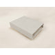 Cearceaf cu elastic, Qmini, Pentru patut co-sleeper, Theo, Dimensiune 85 x 46 cm, Din bumbac certificat Oeko Tex Standard 100, Beige