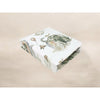 Cearceaf cu elastic, Qmini, Pentru patut co-sleeper, Theo, Dimensiune 85 x 46 cm, Din bumbac certificat Oeko Tex Standard 100, Elephants on Rainbow