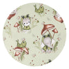 Cearceaf cu elastic, Qmini, Pentru patut co-sleeper, Timon, Dimensiune 87 x 51 cm, Din bumbac certificat Oeko Tex Standard 100, Frogs
