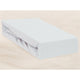 Cearceaf cu elastic, Qmini, Impermeabil, Pentru patut 120x60 cm, Din jerseu, Grey
