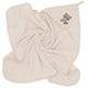 Prosop cu gluga, Qmini, Din bumbac, 80x80 cm, Ecru