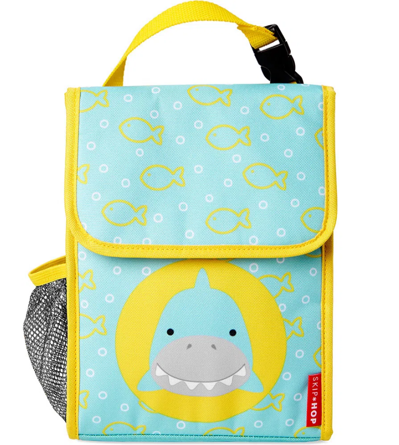 Skip Hop Saculet pentru pranz Zoo - Rechin - gogobaby.ro