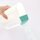 Recipient de clatire, Fridababy, Control The Flow Rinser, 2 moduri de turnare, Protectie ochi si urechi, Maner ergonomic, Compatibila cu masina de spalat vase, Alb