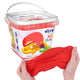 Air Clay pentru modelaj, 200g, Okto - Rosu