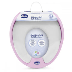 Reductor Chicco pentru WC, soft, Roz, 18luni+