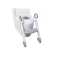 Reductor pentru toaleta, FreeON, Cu scarita, White & Grey