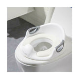 Reductor toaleta, FreeON, Cu perna confortabila si detasabila, Cu manere, 37x9,3x65,5 cm, White
