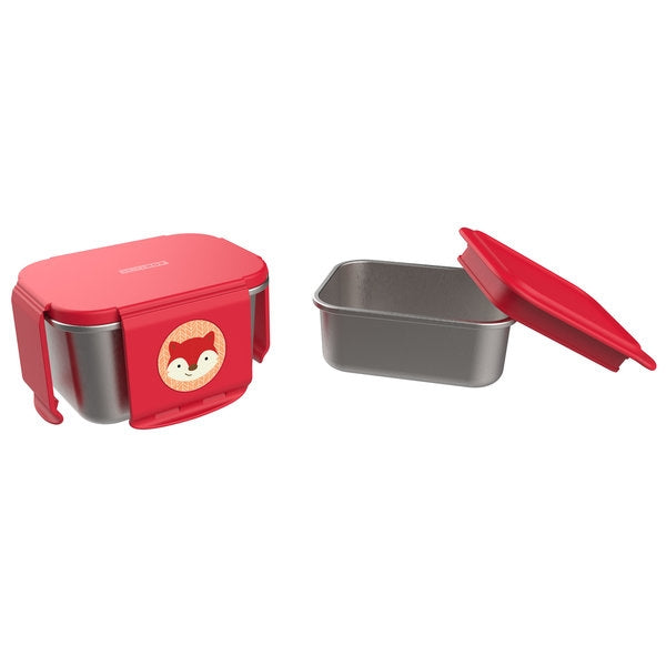Skip Hop Kit pentru pranz din otel inoxidabil Zoo - Vulpe - gogobaby.ro