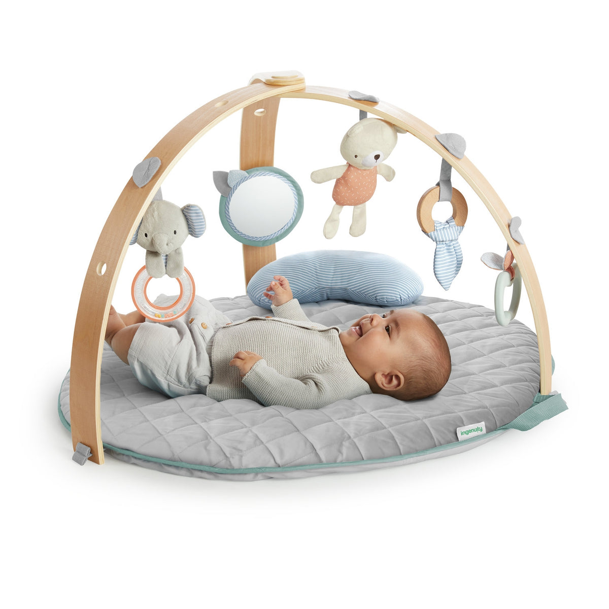 Ingenuity - Salteluta de activitati cu doua fete Cozy Spot