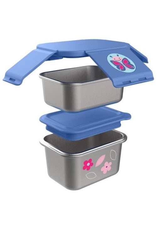 Skip Hop Kit pentru pranz din otel inoxidabil Zoo - Fluture - gogobaby.ro
