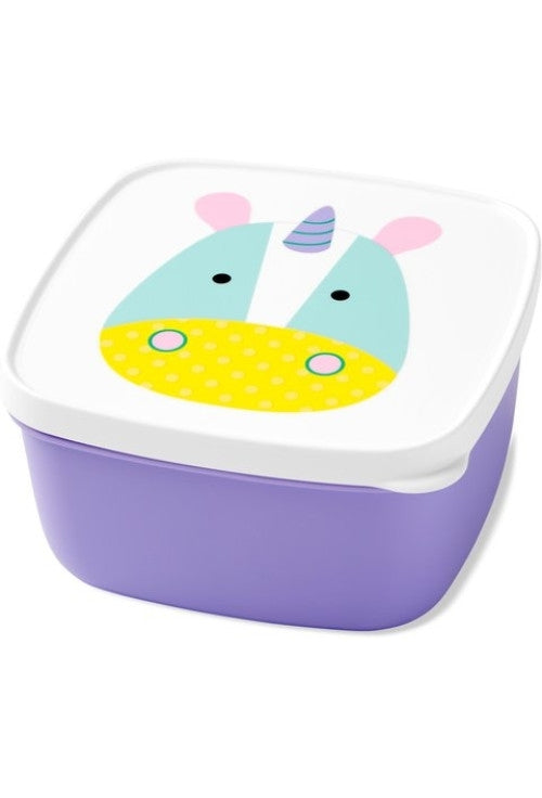 Skip Hop Set 3 cutii pentru pranz Zoo - Unicorn