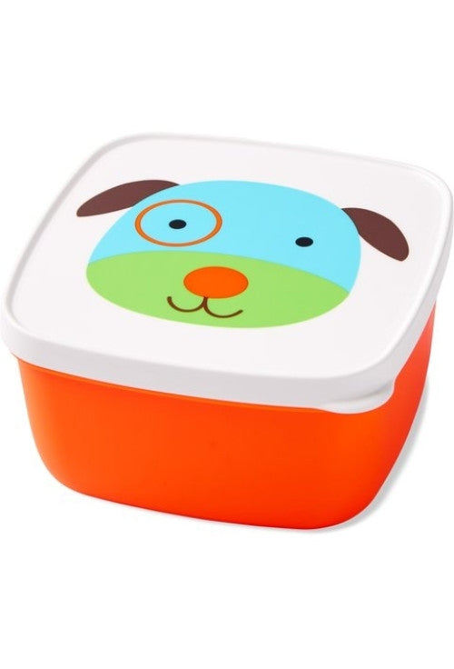 Skip Hop Set 3 cutii pentru pranz Zoo - Catel - gogobaby.ro