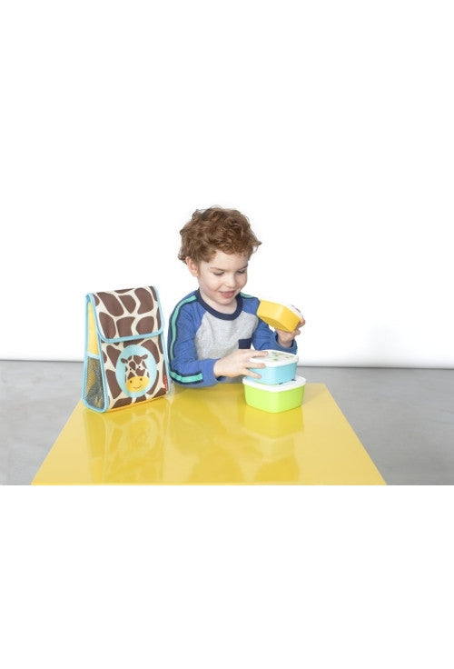 Skip Hop Set 3 cutii pentru pranz Zoo - Girafa