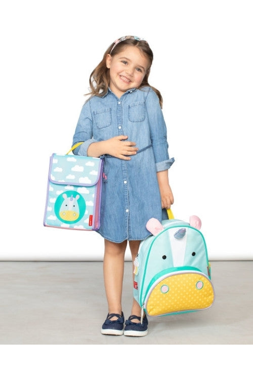 Skip Hop Saculet pentru pranz Zoo - Unicorn - gogobaby.ro